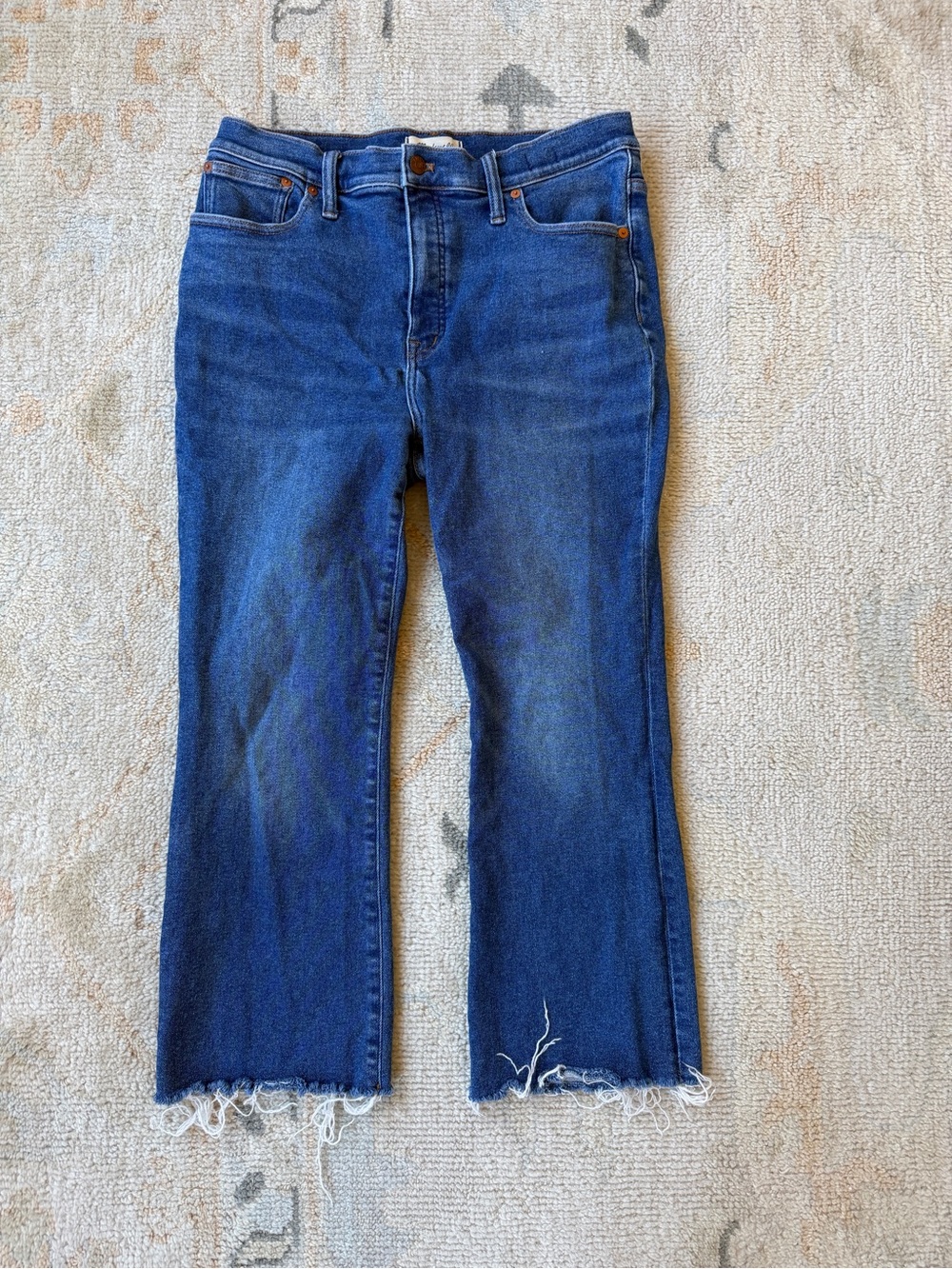 Madewell "Cali Demi-Boot" Jeans